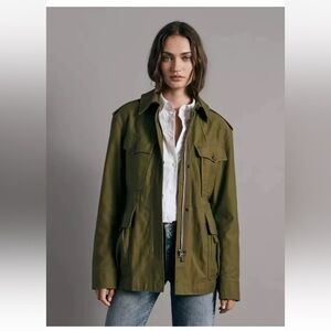 NWT Rag & Bone icons lorenz cotton military jacket